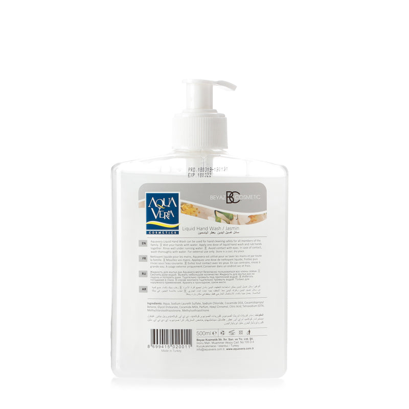 Aqua Vera Jasmin Liquid Hand Wash 500ml