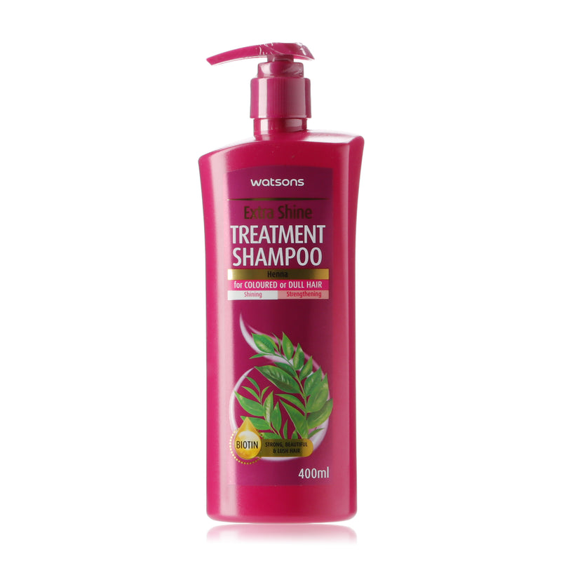 Watsons Extra Shine Henna Extract Treatment Shampoo 400ml