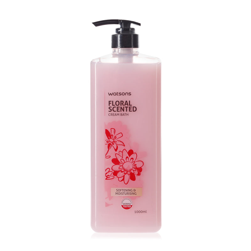 Watsons Floral Scented Cream Body Wash 1L