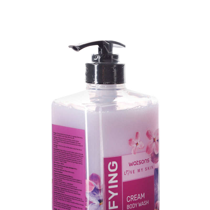 Watsons Lilac and Seaweed Cream Body Wash