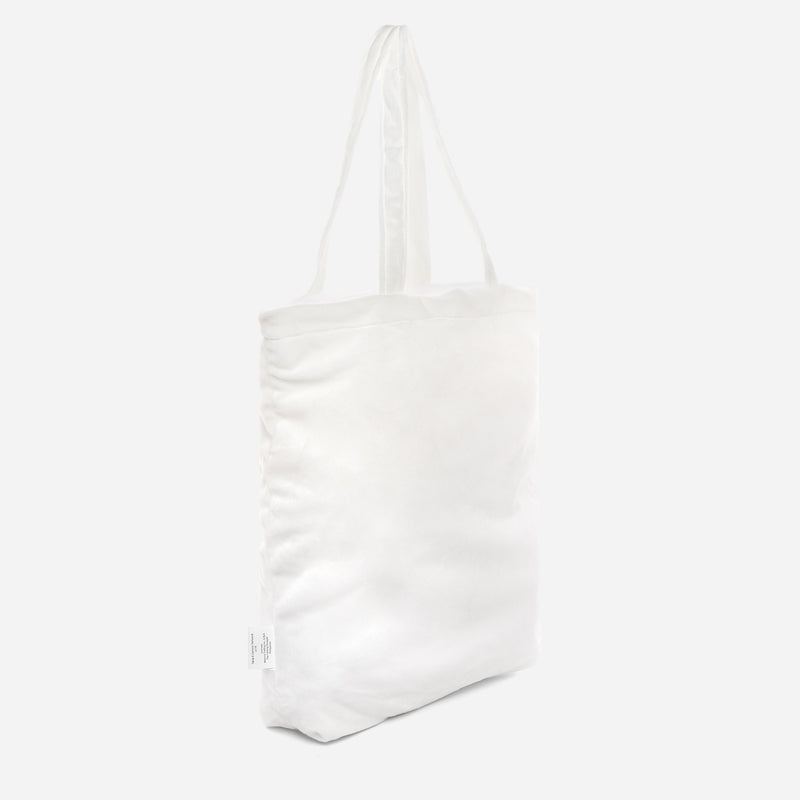 We Bare Bears Ice Bear Plush Tote Bag in White