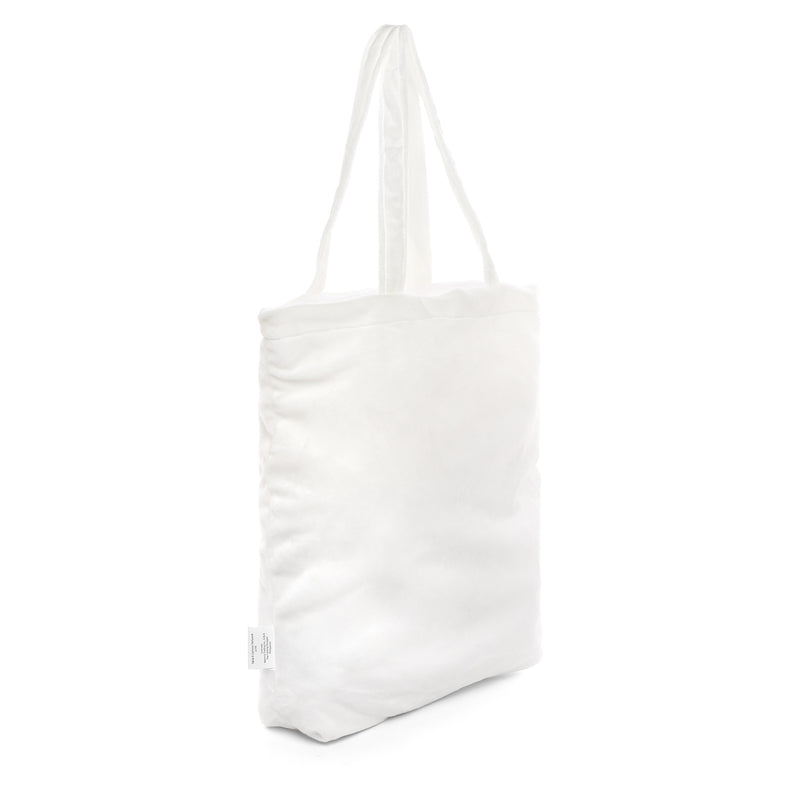 We Bare Bears Ice Bear Plush Tote Bag in White