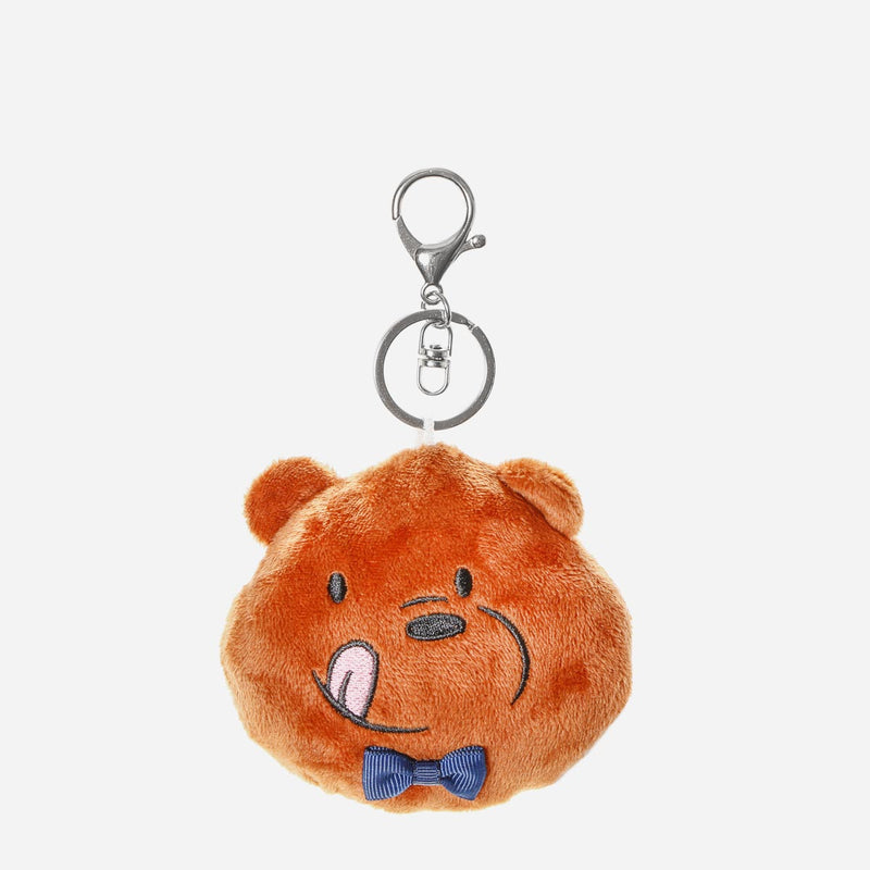 We Bare Bears Grizzly Plush Keychain