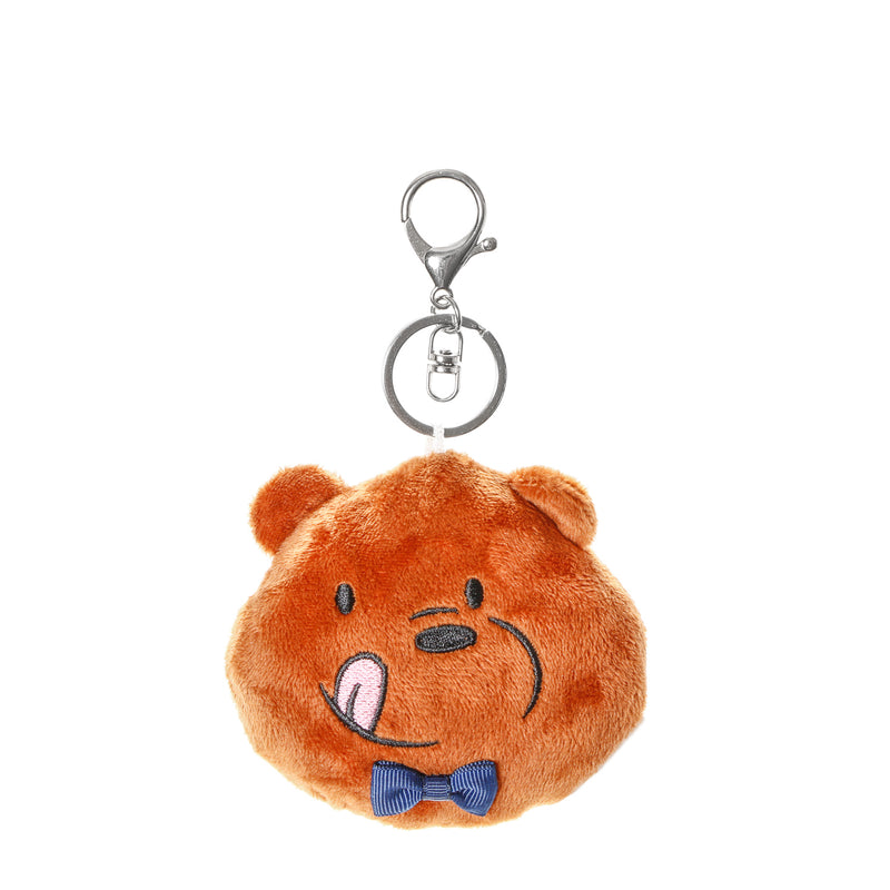 We Bare Bears Grizzly Plush Keychain