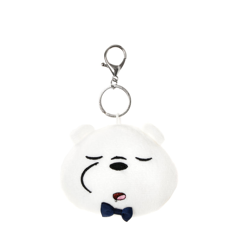 We Bare Bears Ice Bear Plush Keychain