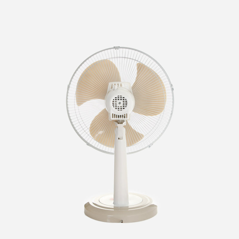 Union Desk Fan with Mobile Phone Charger 16-in. UGB-DF1621 - Beige