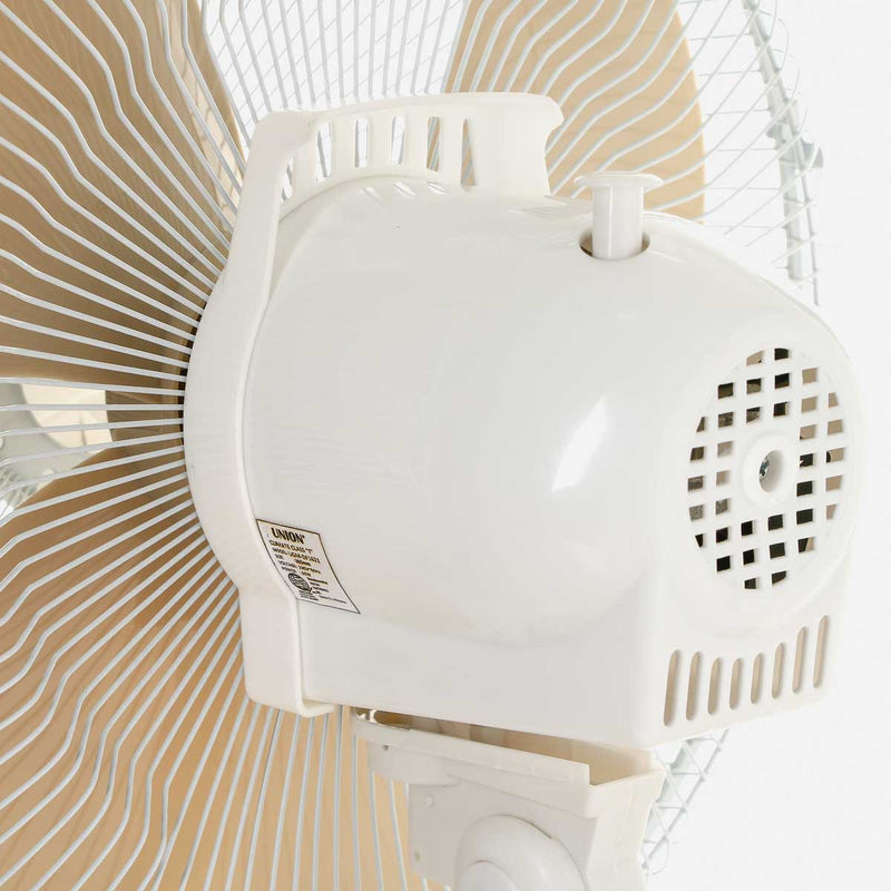 Union Desk Fan with Mobile Phone Charger 16-in. UGB-DF1621 - Beige