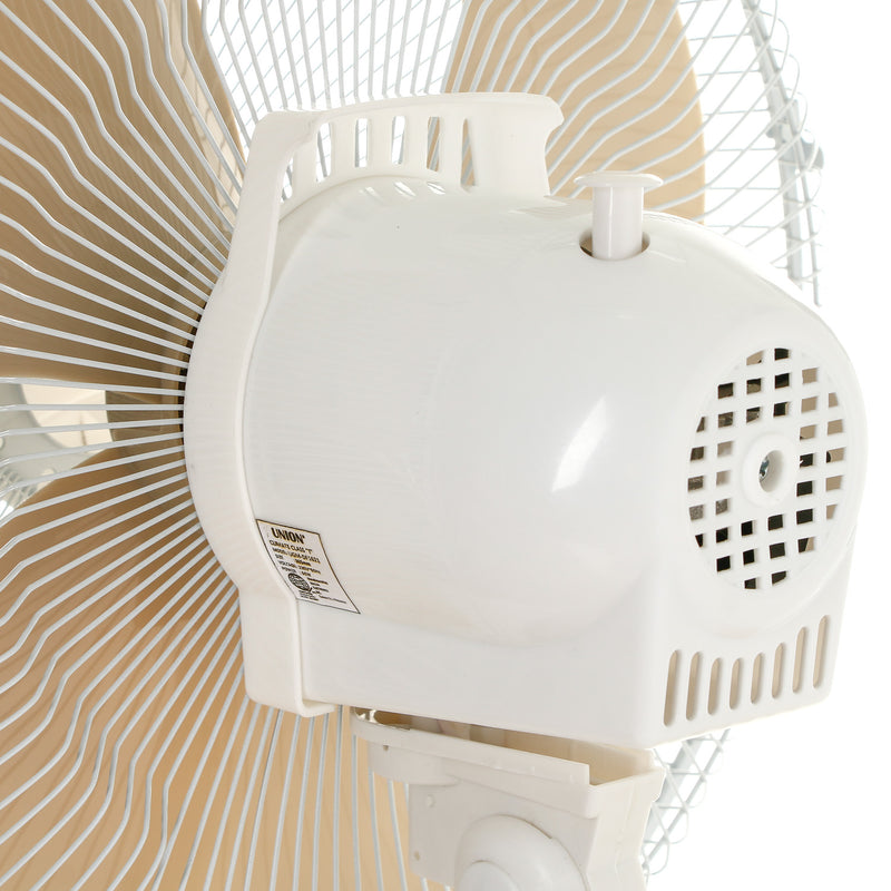 Union Desk Fan with Mobile Phone Charger 16-in. UGB-DF1621 - Beige