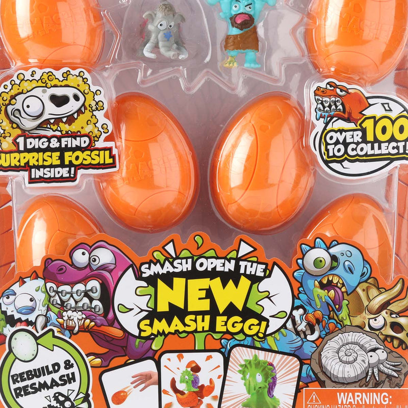 Zuru 8-Pack Smashers Smash Ball Collectibles Series 3 Dino