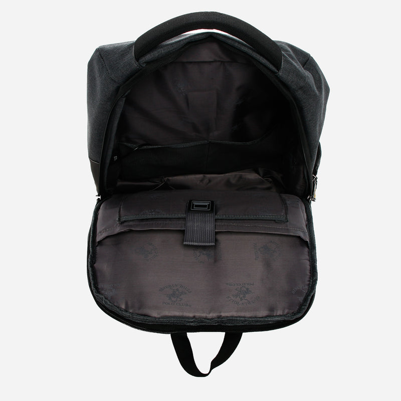 Beverly Hills Polo Club 116 Backpack in Charcoal