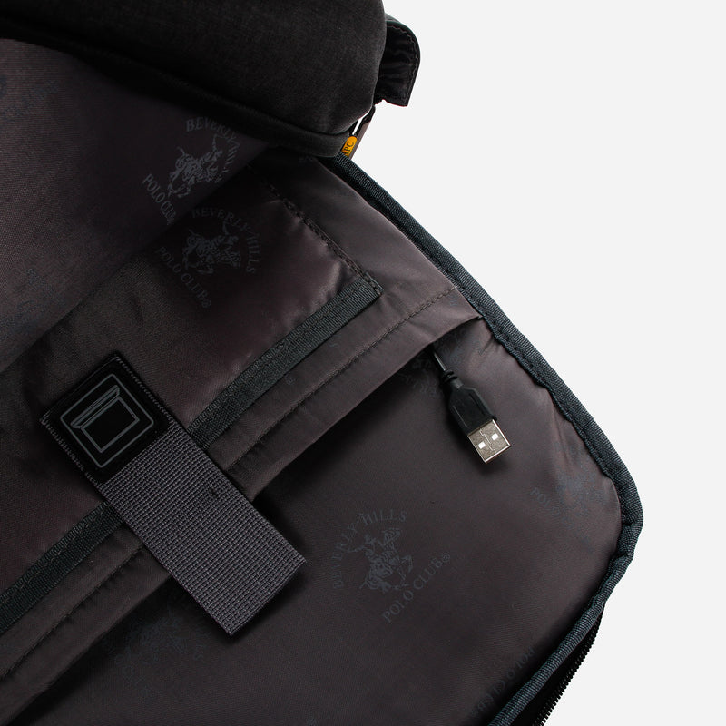 Beverly Hills Polo Club 116 Backpack in Charcoal