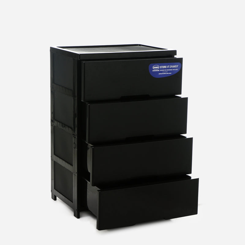 Uratex Store-It 4 Layer Drawer _ Black