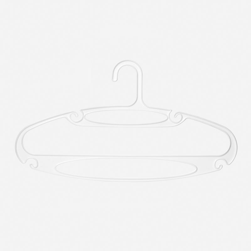 Urban Home 6-Pack Slim Dynamic Hanger _ White