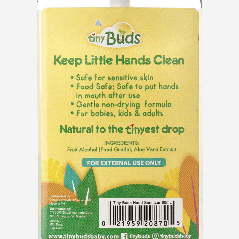 Tiny Buds Natural Hand Sanitizer 60ml