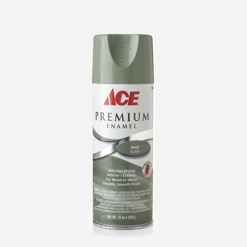 Ace Hardware Premium Enamel Spray Paint 340g _ Sage