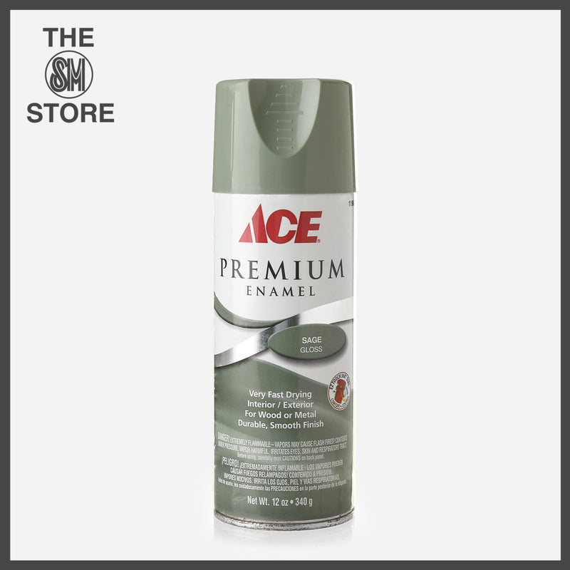 Ace Hardware Premium Enamel Spray Paint 340g _ Sage