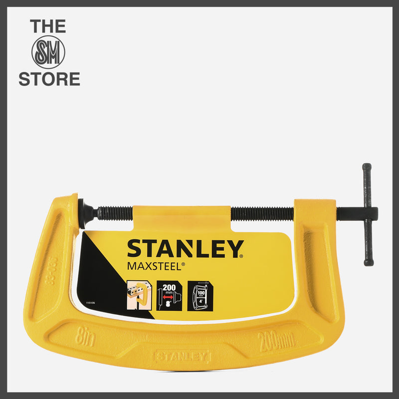 Stanley Maxsteel C-Clamp 8in. 0-83-036