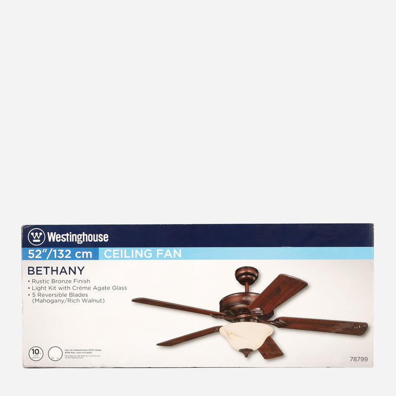 Westinghouse Bethany Ceiling Fan 52in. 78799