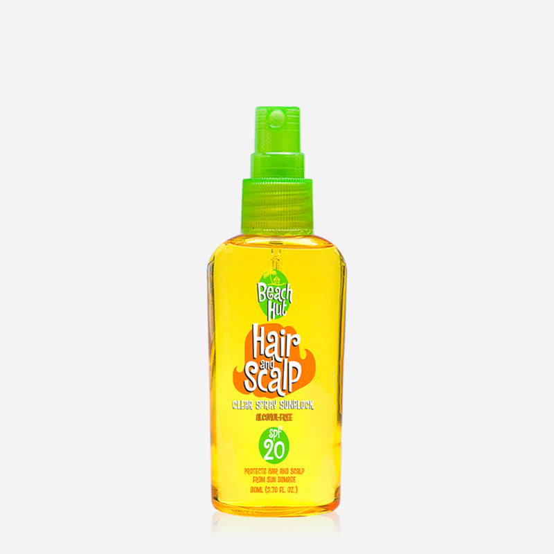 Beach Hut Hair and Scalp Clear Spray Sunblock SPF20 80ml