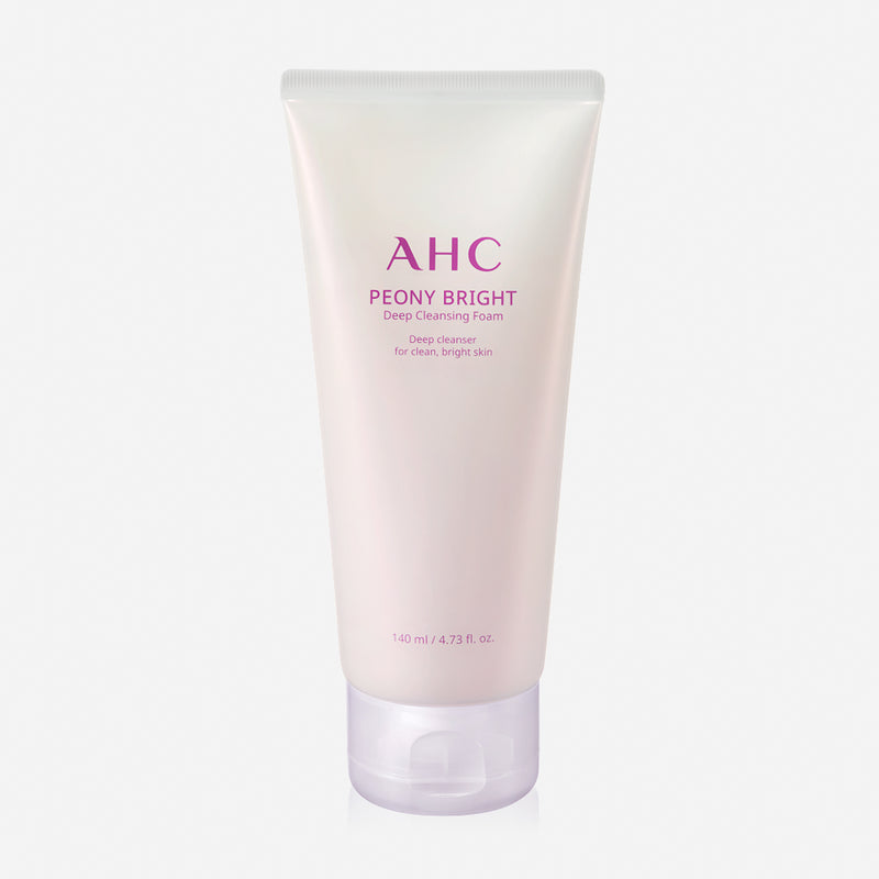 AHC Peony Bright Deep Cleansing Foam 140ml