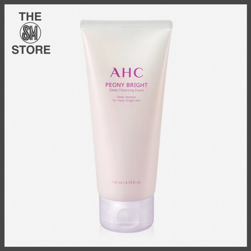 AHC Peony Bright Deep Cleansing Foam 140ml