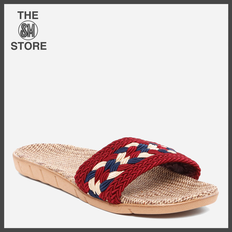 SLIDESNATI/MAROO/M/NODIM KULTURA NATIVE BRAIDED SLIDES