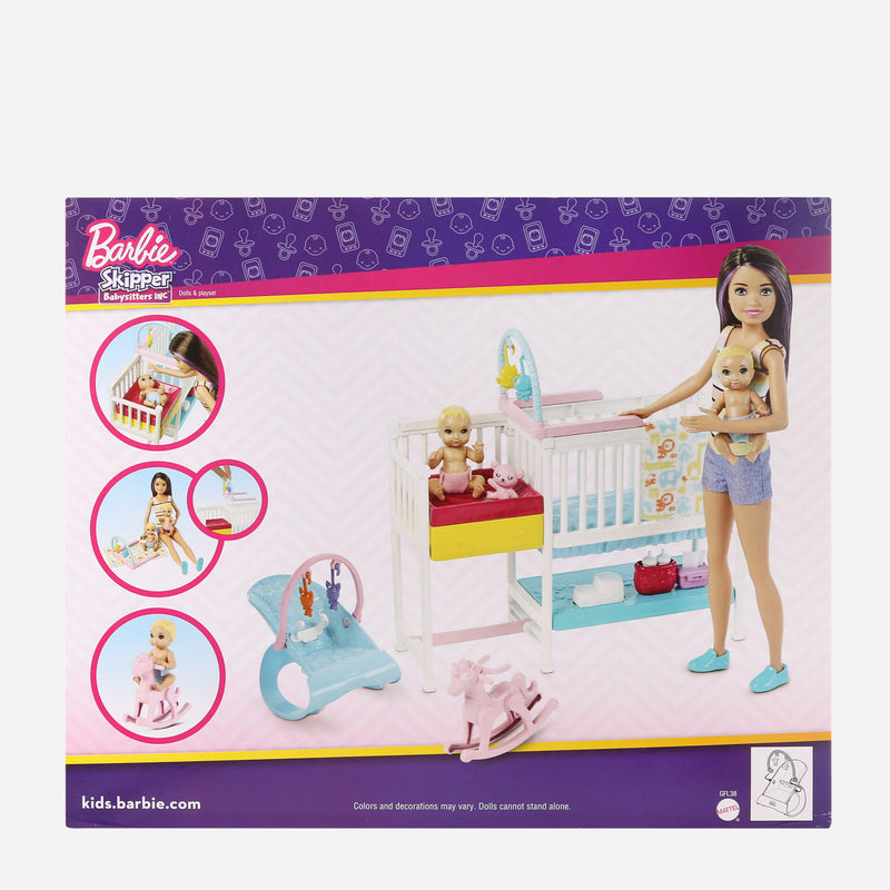 Barbie Nap _n Nurture Nursery Play Set