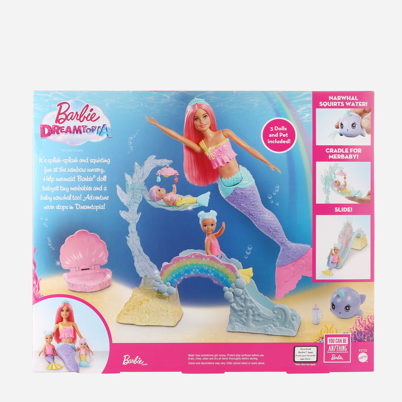 Barbie Dreamtopia Mermaid Nursery Play Set