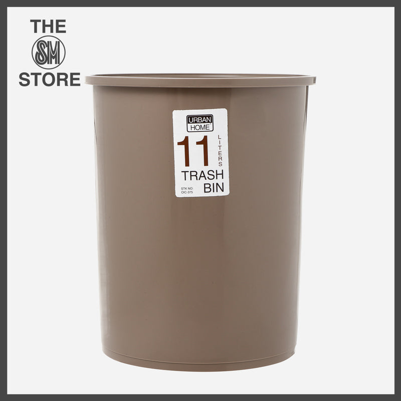 Urban Home Trash Bin without Cover 11L _ Brown