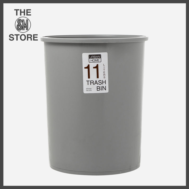 Urban Home Trash Bin without Cover 11L _ Gray