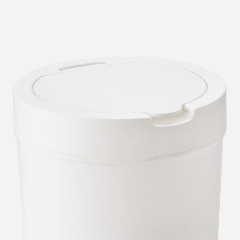 Urban Home Desk Bin with Cover 3L _ White