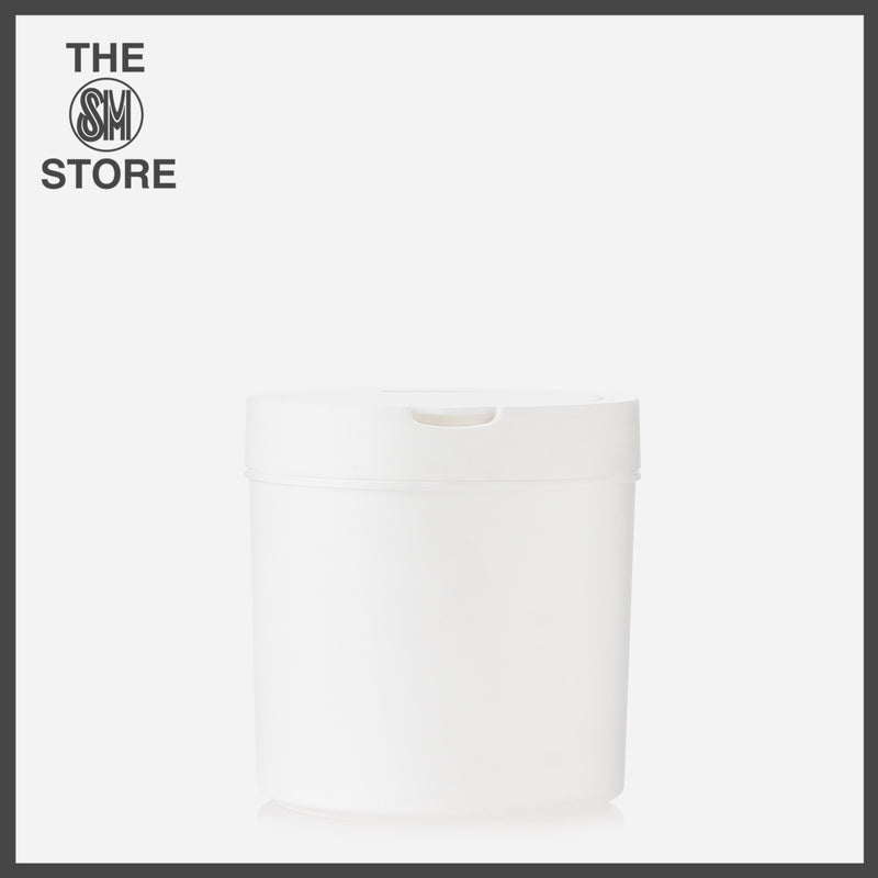 Urban Home Desk Bin with Cover 3L _ White