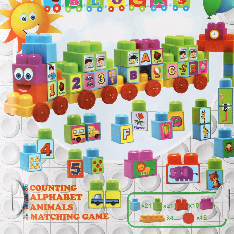 Baby Company 82-pack Educational Blocks