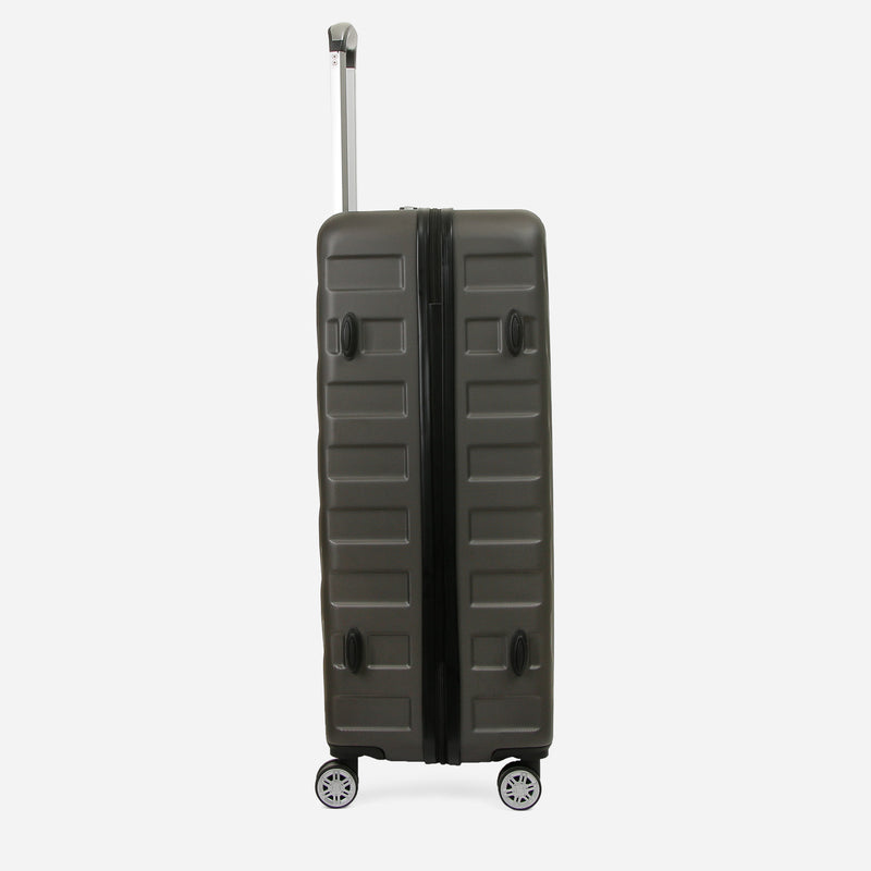 Travel Basic KX Easton 28-Inch Large Hard Case Luggage in Gray