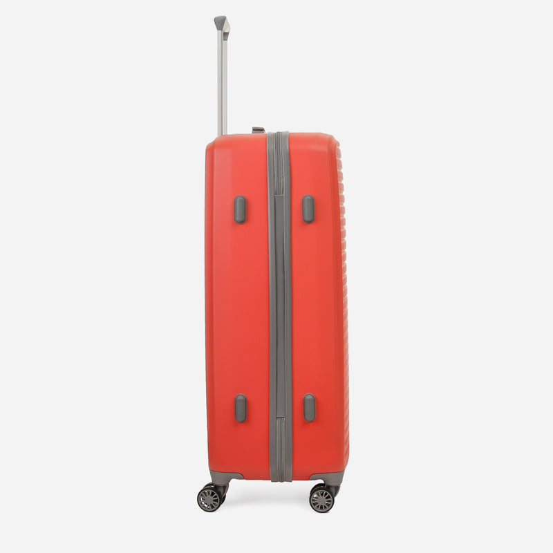 Travel Basic KX Hail 28-Inch Large Hard Case Luggage in Coral