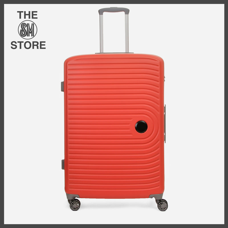 Travel Basic KX Hail 28-Inch Large Hard Case Luggage in Coral