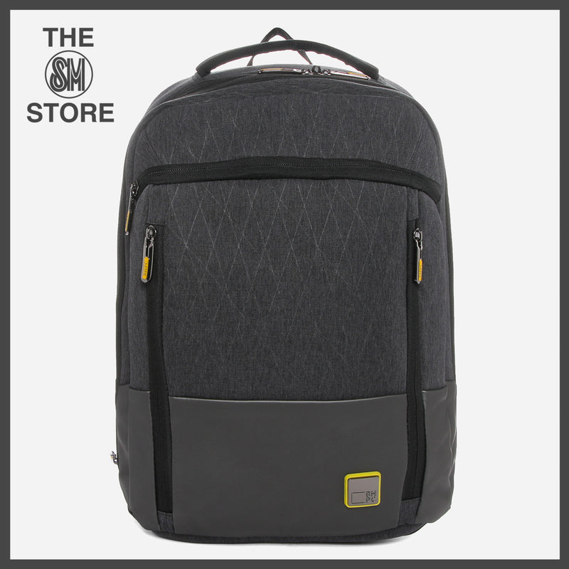 Beverly Hills Polo Club 113 Textured Backpack in Charcoal