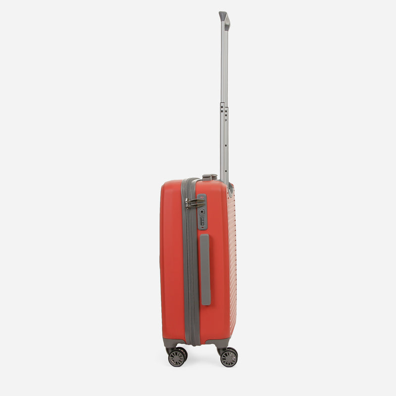 Travel Basic KX Hail 20-Inch Small Hard Case Luggage in Coral