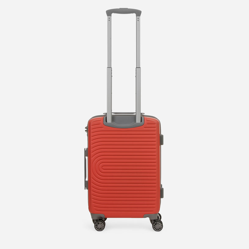 Travel Basic KX Hail 20-Inch Small Hard Case Luggage in Coral