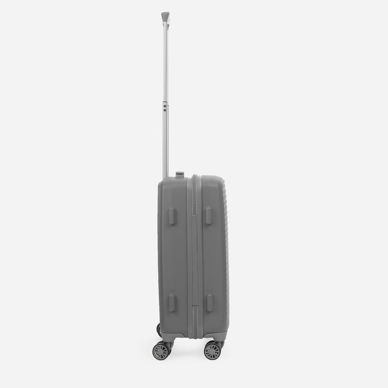 Travel Basic KX Hail 20-Inch Small Hard Case Luggage in Gray