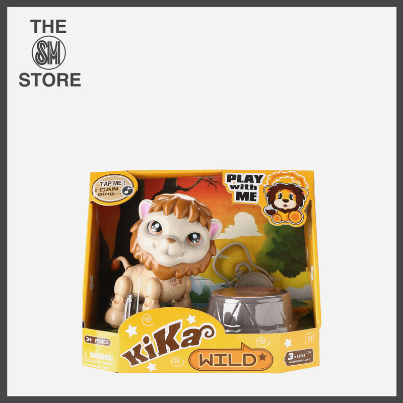 Toy Kingdom Kika Wild with Sounds and Accessories _ Lion