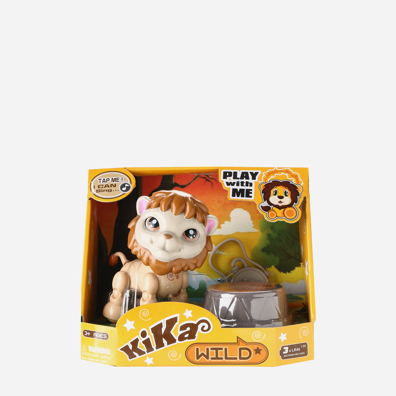 Toy Kingdom Kika Wild with Sounds and Accessories _ Lion