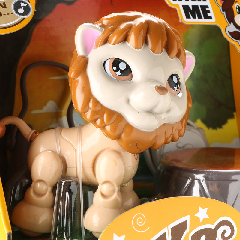 Toy Kingdom Kika Wild with Sounds and Accessories _ Lion