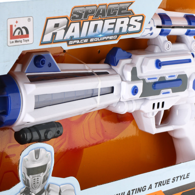 Toy Kingdom Space Raiders Equipped Gun 14in.