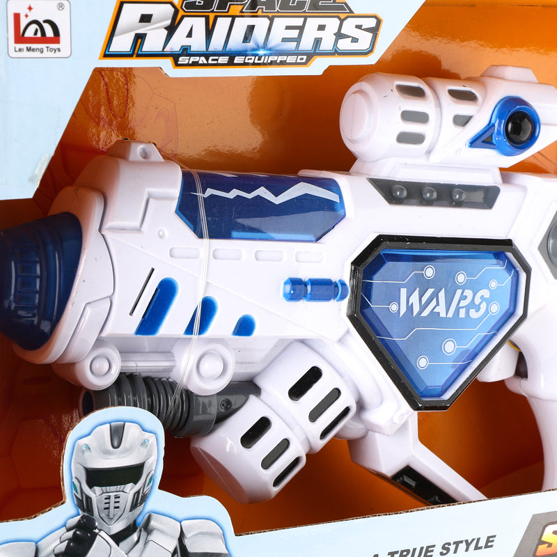 Toy Kingdom Space Raiders Equipped Gun 10in.