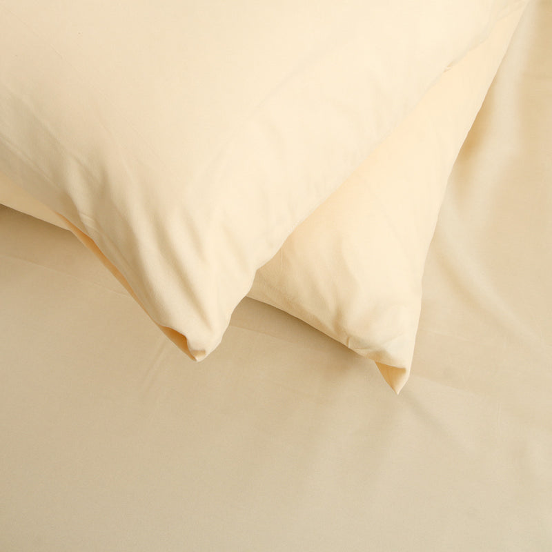 V&E 2-Piece Pillowcase Set 20x30in. _ Beige