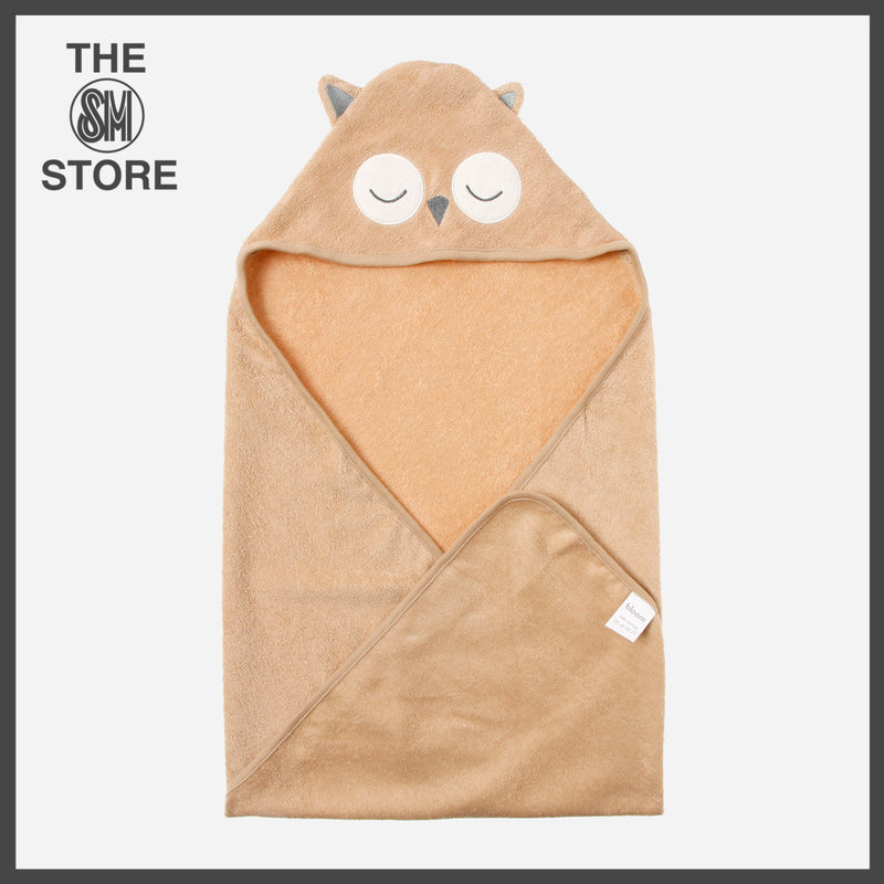 Bloom Hooded Towel 26x30in. _ Owl