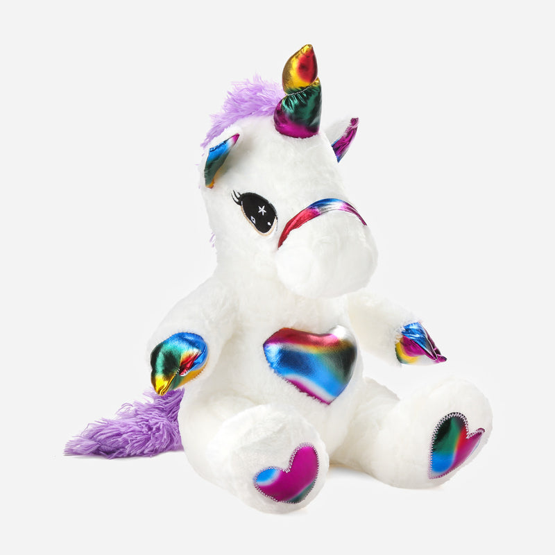 Toy Kingdom Chrome Heart Unicorn Plush