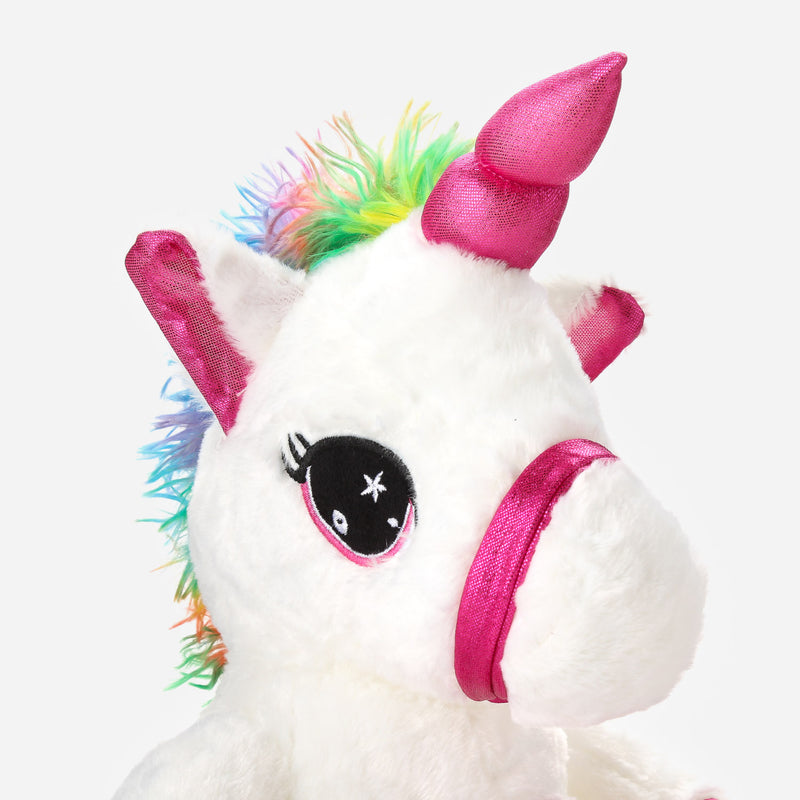 Toy Kingdom Pink Heart Unicorn Plush