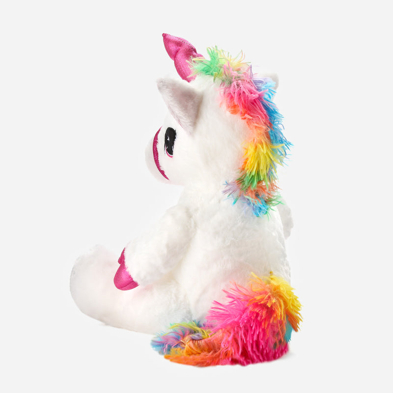 Toy Kingdom Pink Heart Unicorn Plush